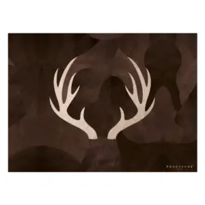 Set de table vinyle CORNES DE CERF