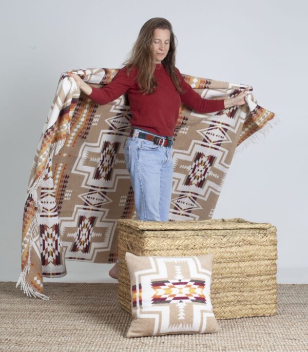 Coussin Cherokee Camel – Image 2