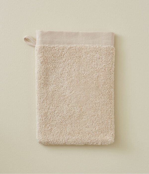 Gant de toilette Spitzberg beige graine