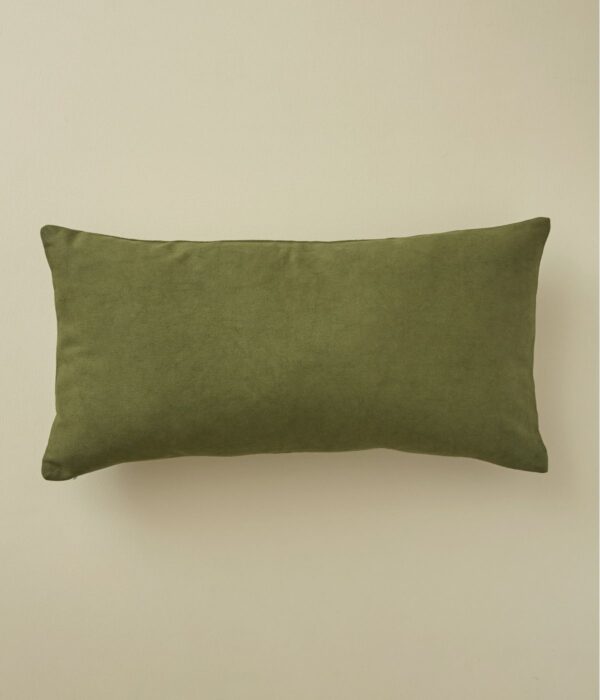 Housse coussin Léo kaki – Image 3