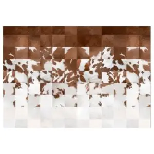 Set de table vinyle VACHE MARRON