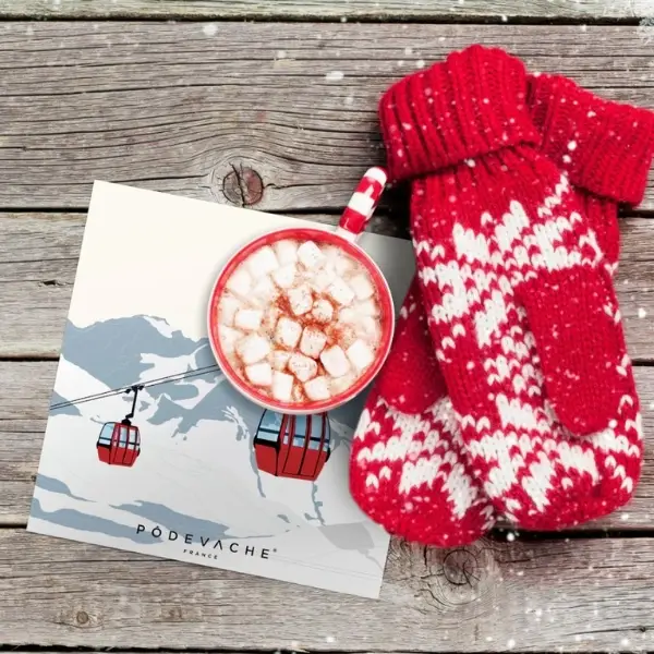 Lot de 6 dessous de verre FUNICULAIRE – Image 2