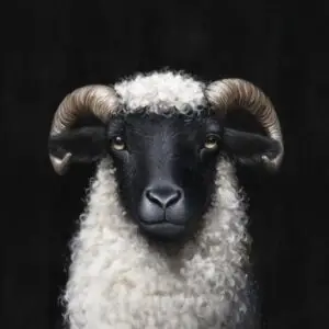 Lot de 6 dessous de verre MOUTON CASTEL DEL MONTE