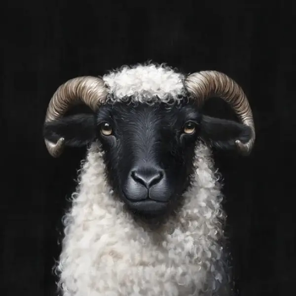 Lot de 6 dessous de verre MOUTON CASTEL DEL MONTE