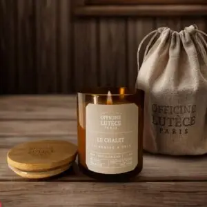 Bougie parfumée LE CHALET Cachemire et Soie