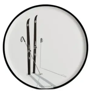 Set de table vinyle SKI PLANTE