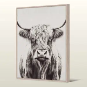 Tableau "VACHE GRUYÈRE" – L’Icône Rockstar par Pôdevache