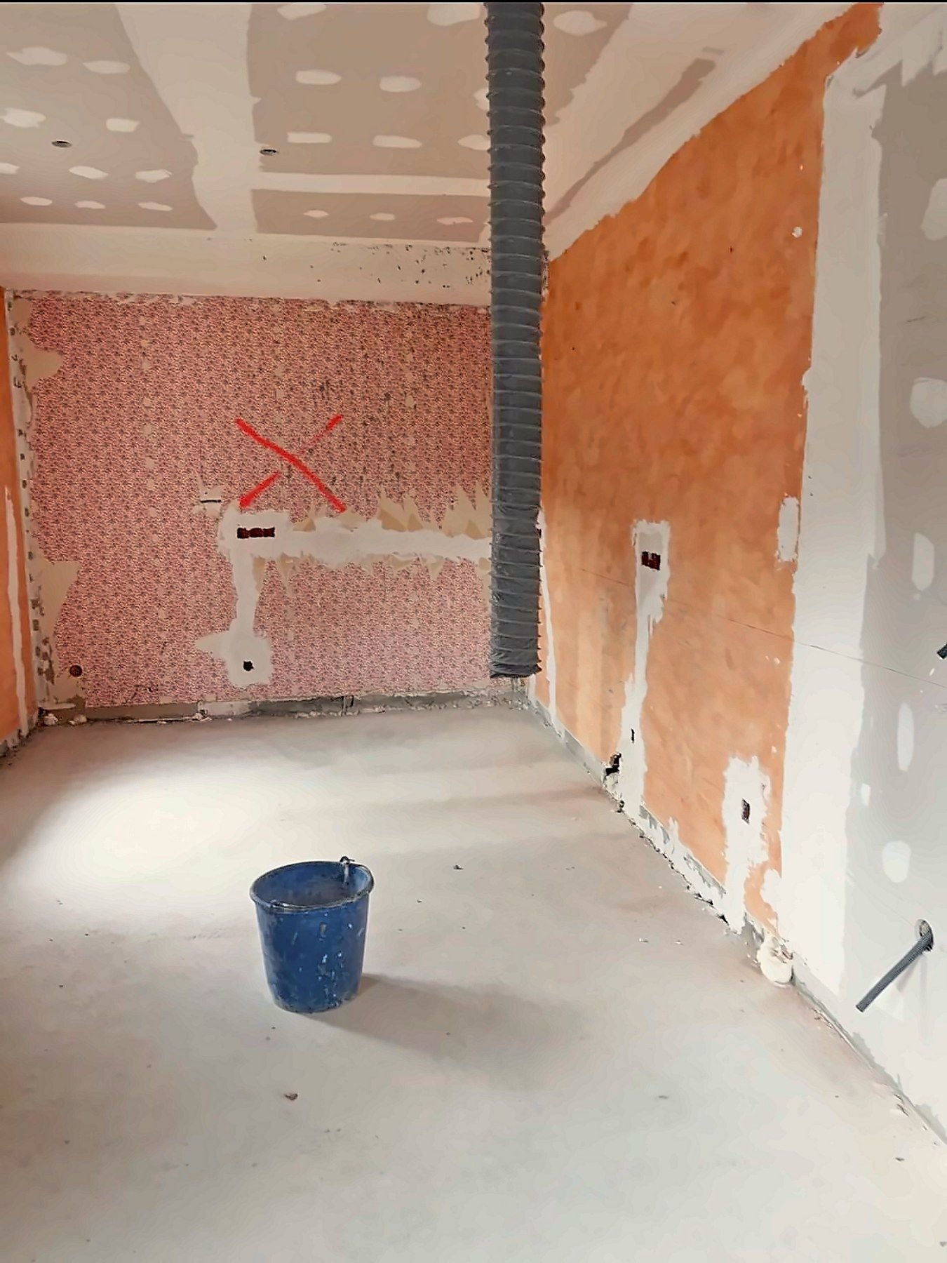 La pièce avant travaux