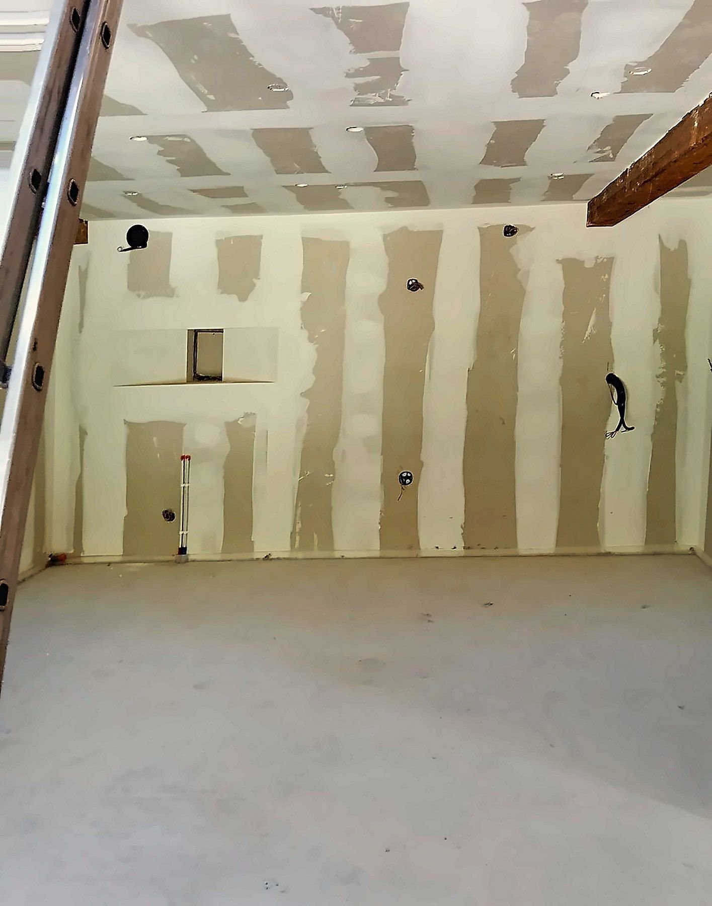 La pièce avant travaux