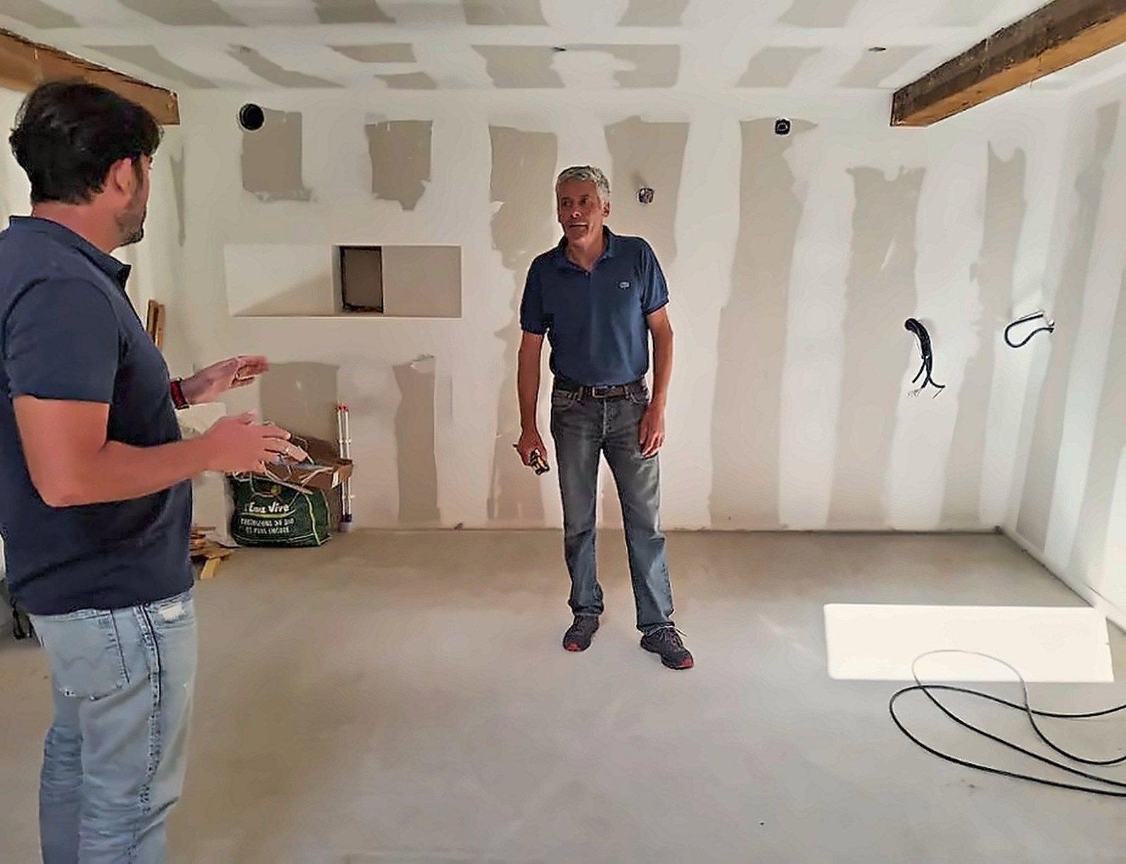 Premier rendez-vous sur le chantier
