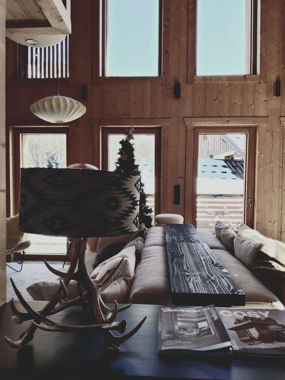 Salon de chalet